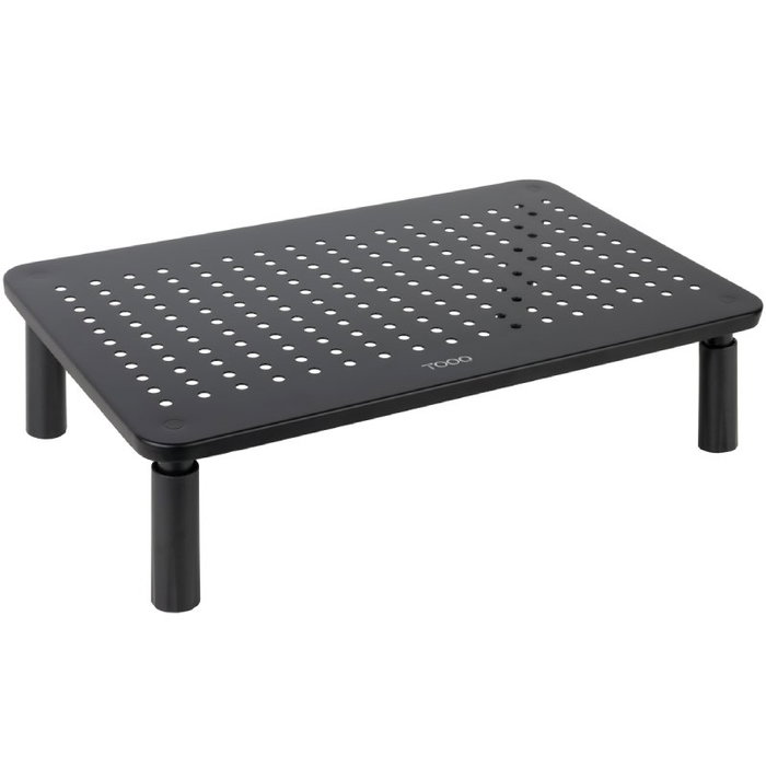 TOOQ Soporte Elevador TQMR086 para Monitor o Portátil, Negro